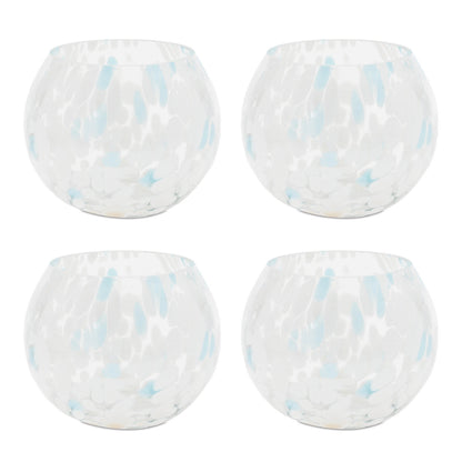 Painted Glass Candle Holder Vase (Set of 4) — additional view