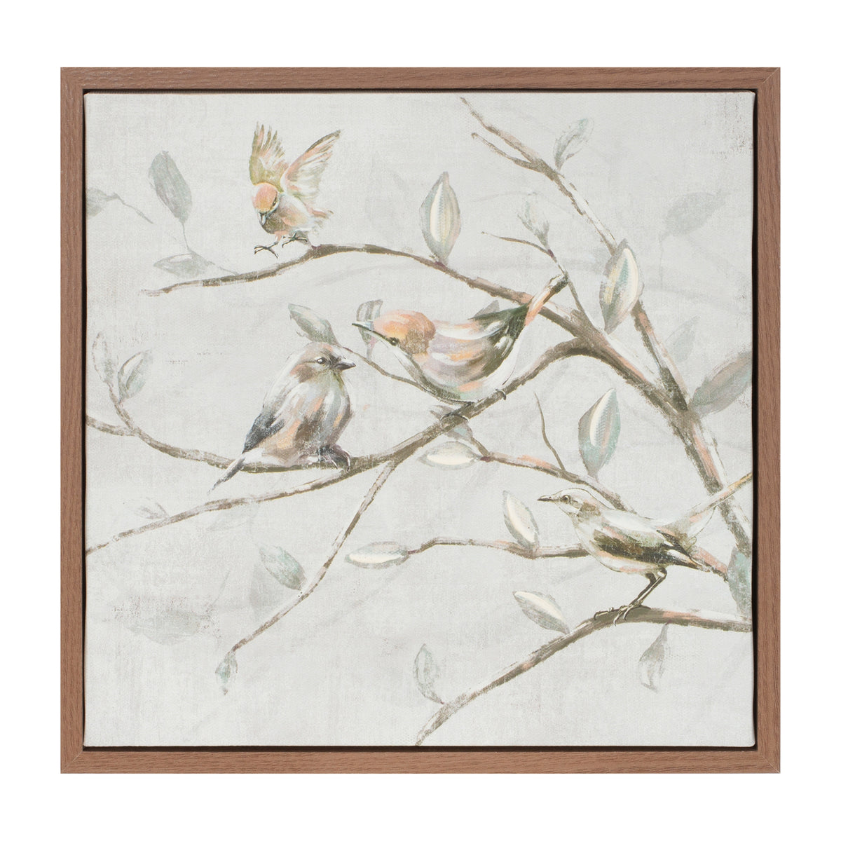 Framed Birds on Branches Canvas Art (Set of 2) — additional view