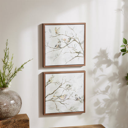 Framed Birds on Branches Canvas Art (Set of 2) — additional view