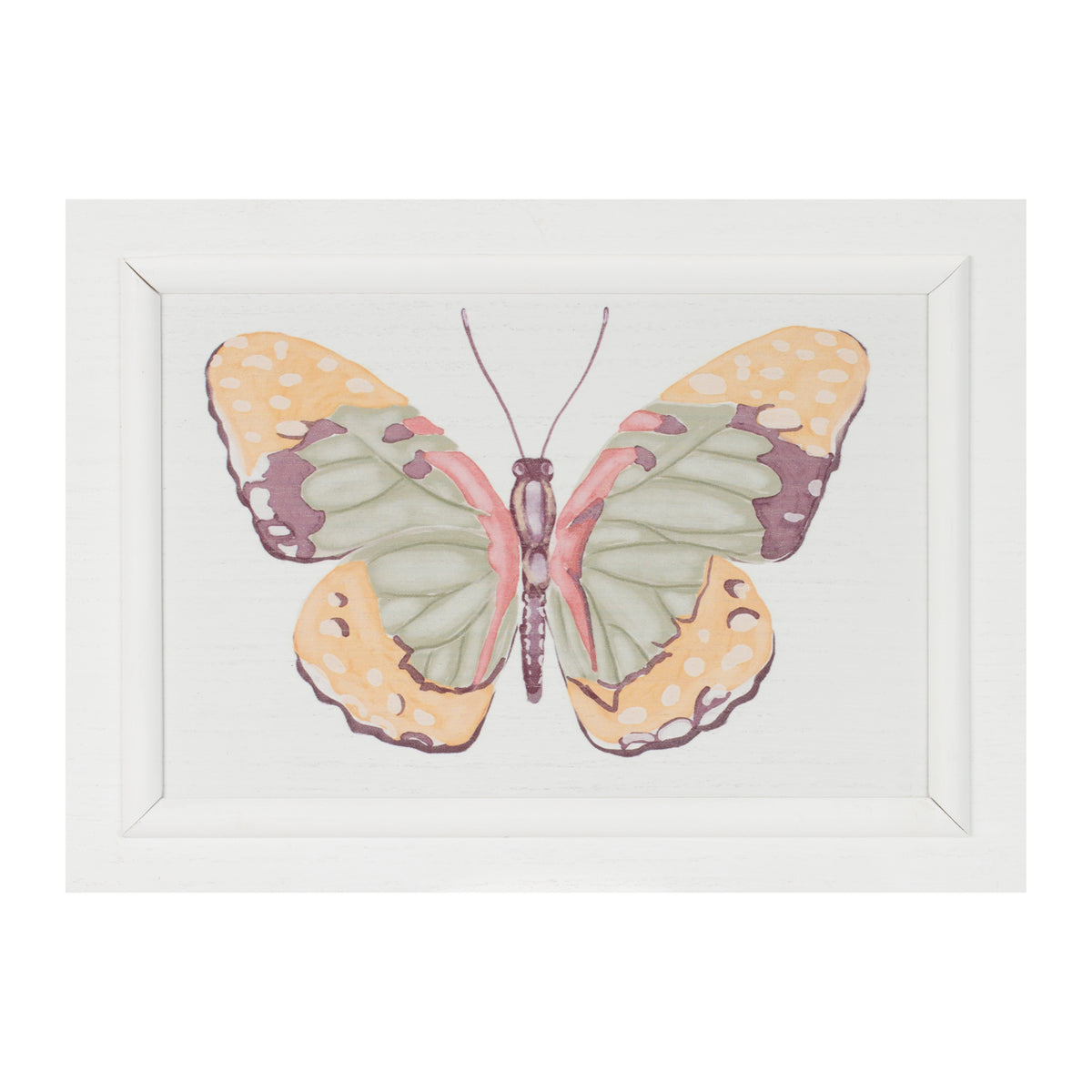 Framed Bird and Butterfly Wall Plaque (Set of 2) — additional view