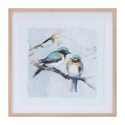 Framed Bird Couple Wall Print (Set of 2) — additional view