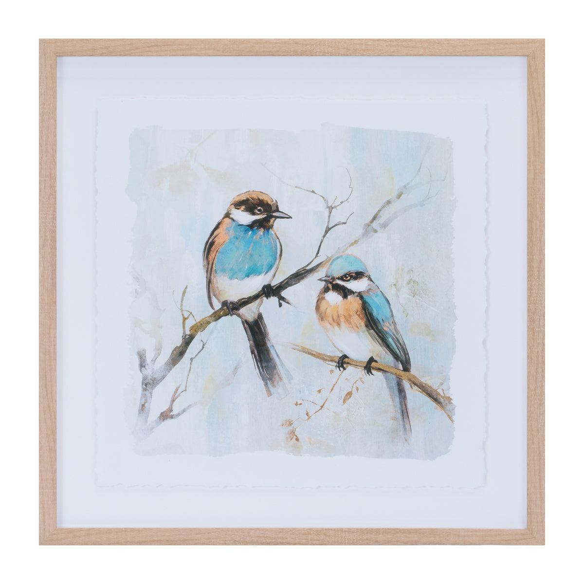 Framed Bird Couple Wall Print (Set of 2) — additional view