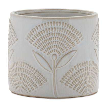 Porcelain Floral Patterned Planter (Set of 2) — additional view