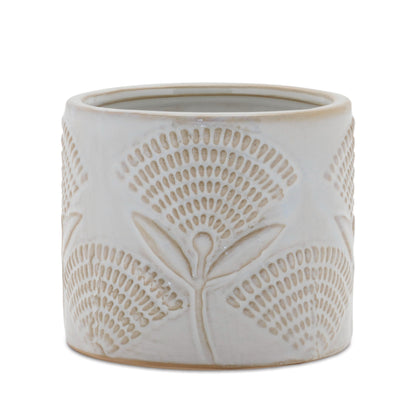 Porcelain Floral Patterned Planter (Set of 2) — additional view