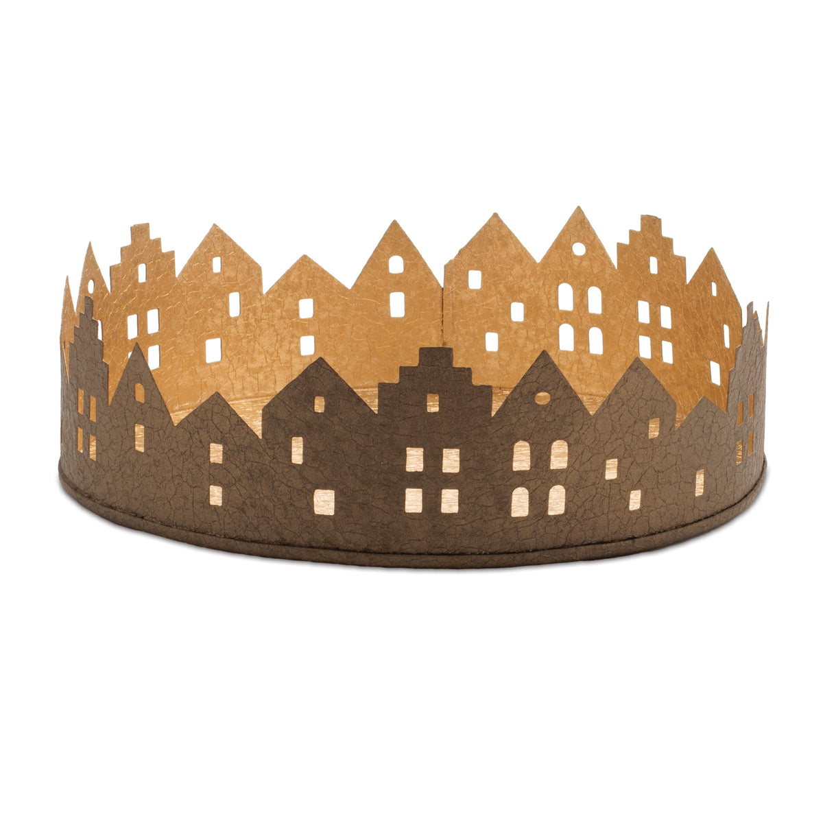 Candle Holder  9.75"D x 3"H Iron