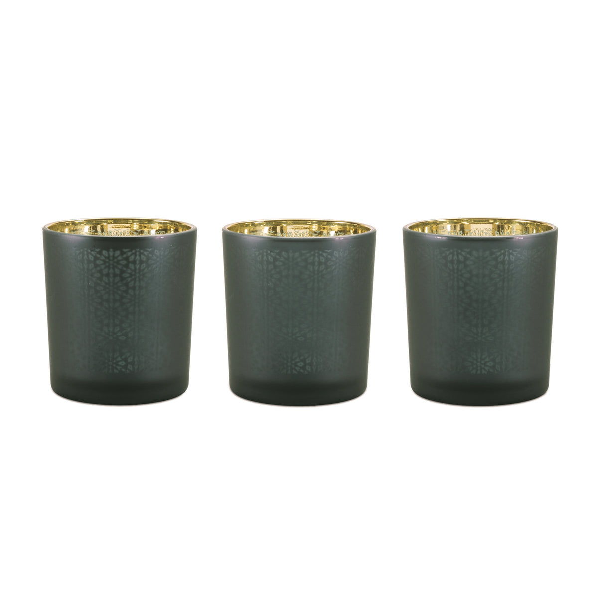 Votive Holder (Set of 3) 2.75"D x 3"H Glass