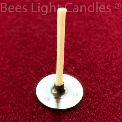 Tealight Cotton Wicks Beeswax Coated USA MADE