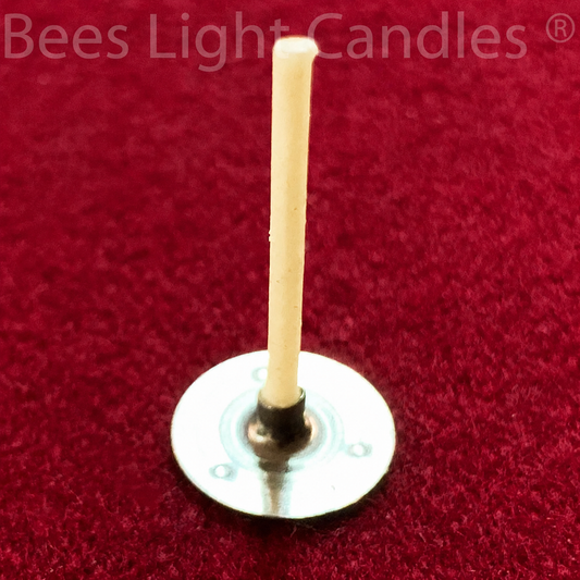 Tealight Cotton Wicks Beeswax Coated USA MADE