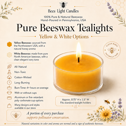 Tealight Candles Multicolor 6 or 12 Pack