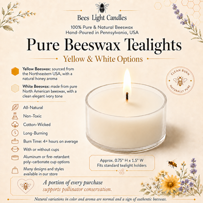 Tealight Candles Multicolor 6 or 12 Pack