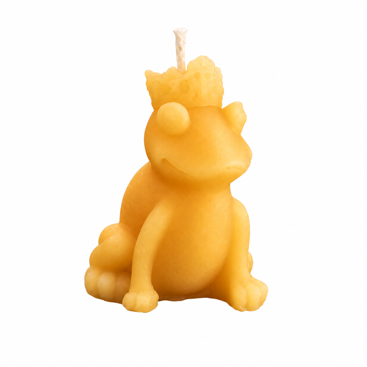 Frog Prince Beeswax Candle