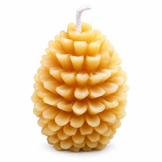 Pinecone Beeswax Candles Bulk