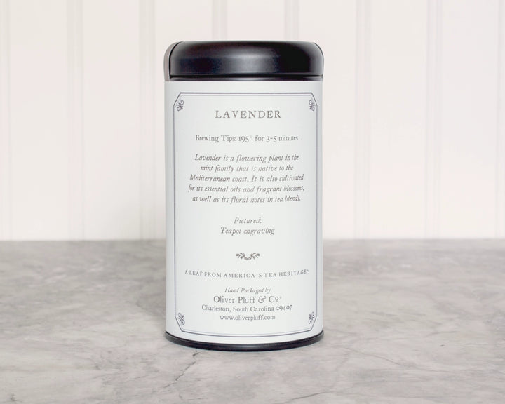 Lavender Tea Bags - 20 Teabags in Signature Tea Tin