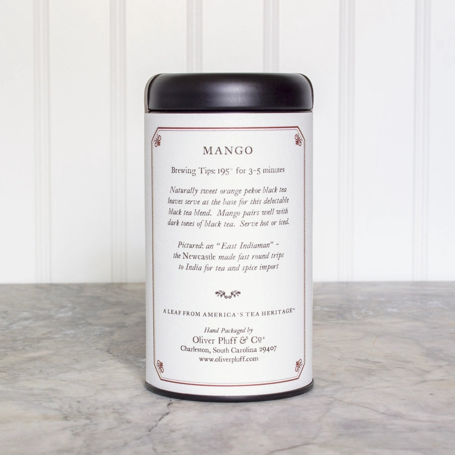 Mango Tea Bags - 20 Teabags in Signature Tea Tin