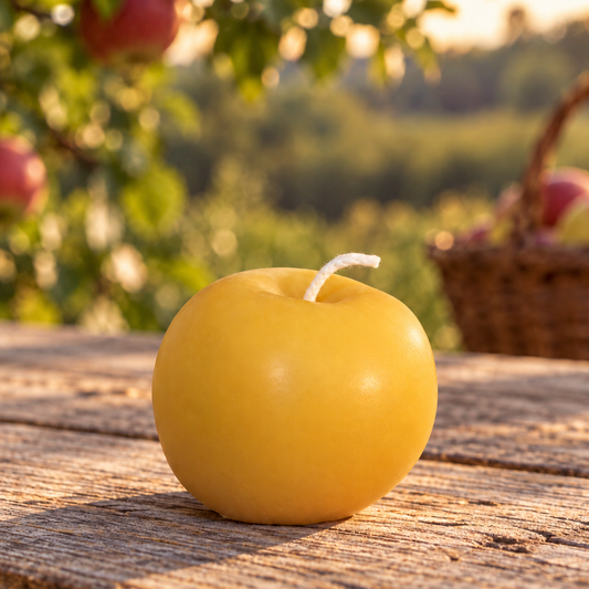 Golden Delicious Apple Candle