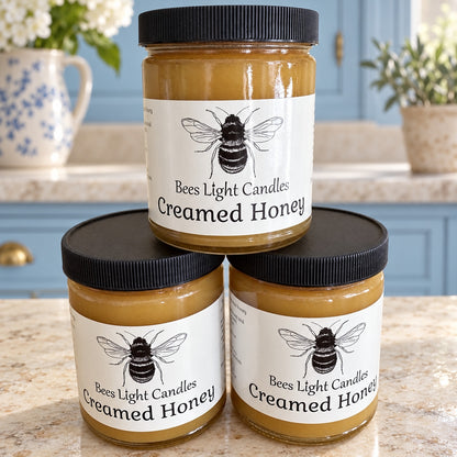 Raw Natural Honey North Eastern USA Local Pure Golden Fresh