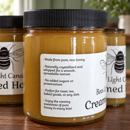 Raw Natural Honey North Eastern USA Local Pure Golden Fresh