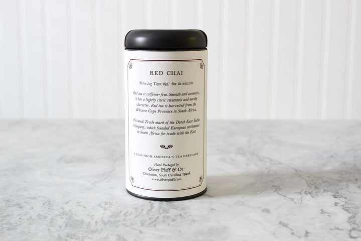 Red Chai Tea Bags - 20 Teabags in Signature Tea Tin