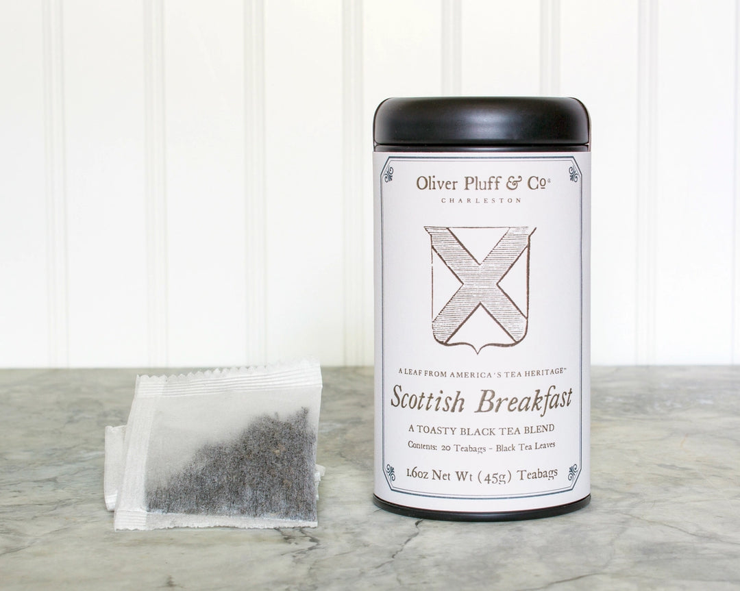 Scottish Breakfast Tea Bags - 20 Teabags in Signature Tea Tin
