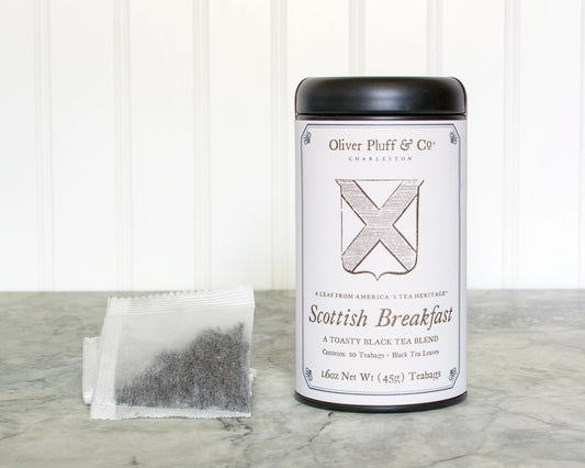 Scottish Breakfast Tea Bags - 20 Teabags in Signature Tea Tin
