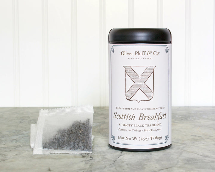 Scottish Breakfast Tea Bags - 20 Teabags in Signature Tea Tin