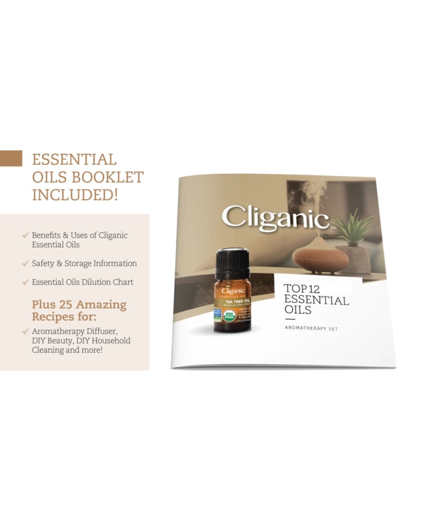 Essential Oils Set - Organic Aromatherapy Set