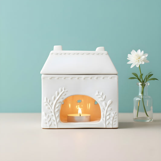Ceramic House Wax Melt Warmer