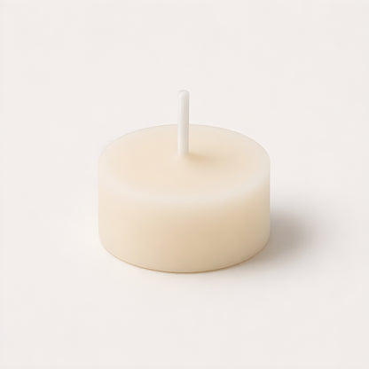 White Tealight Beeswax Candles