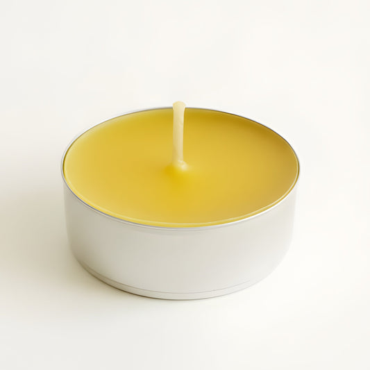Tealight Beeswax Candles Aluminum Cups BULK