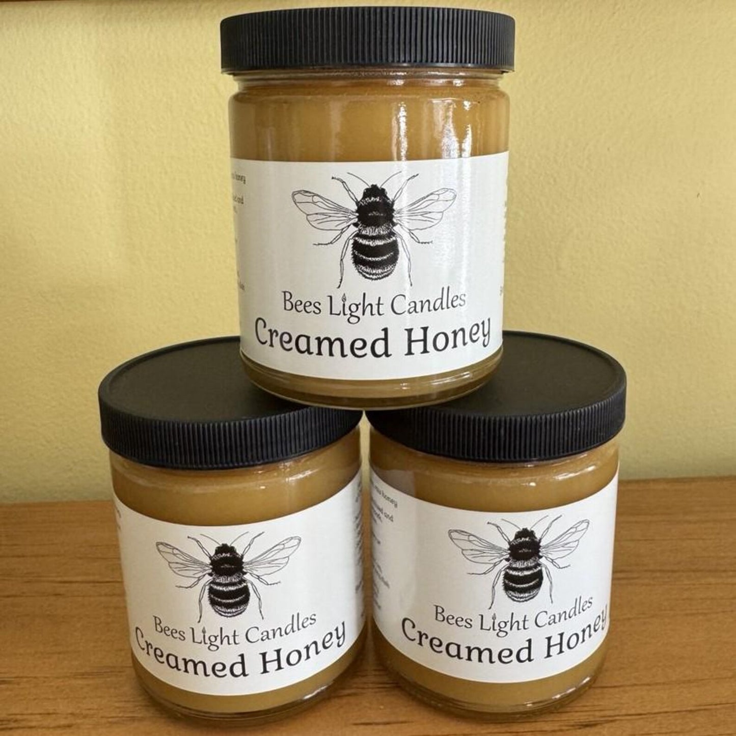 Raw Natural Honey North Eastern USA Local Pure Golden Antioxidant Nutrient Rich Fresh