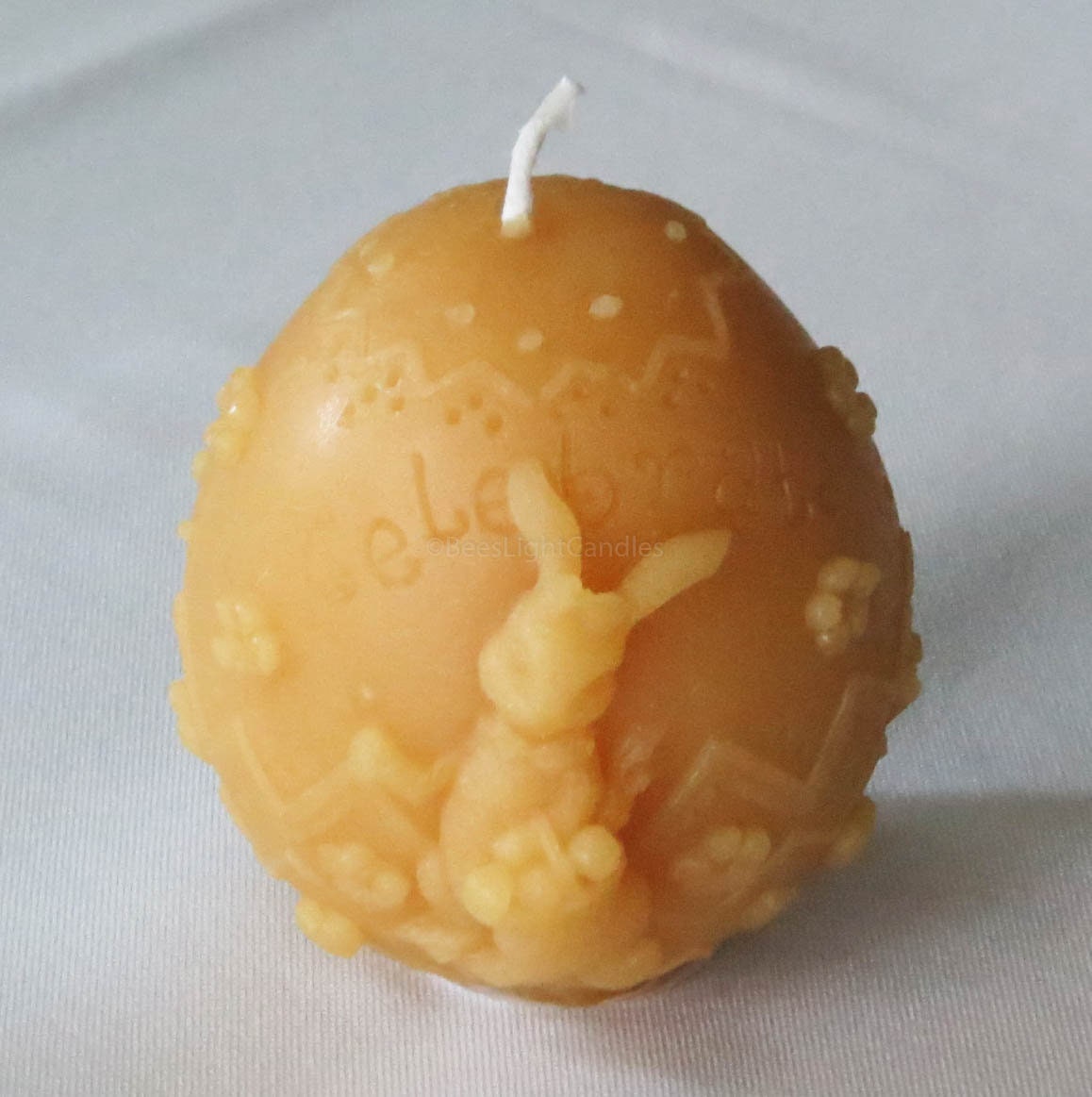 Spring Easter Set of Beeswax Candles