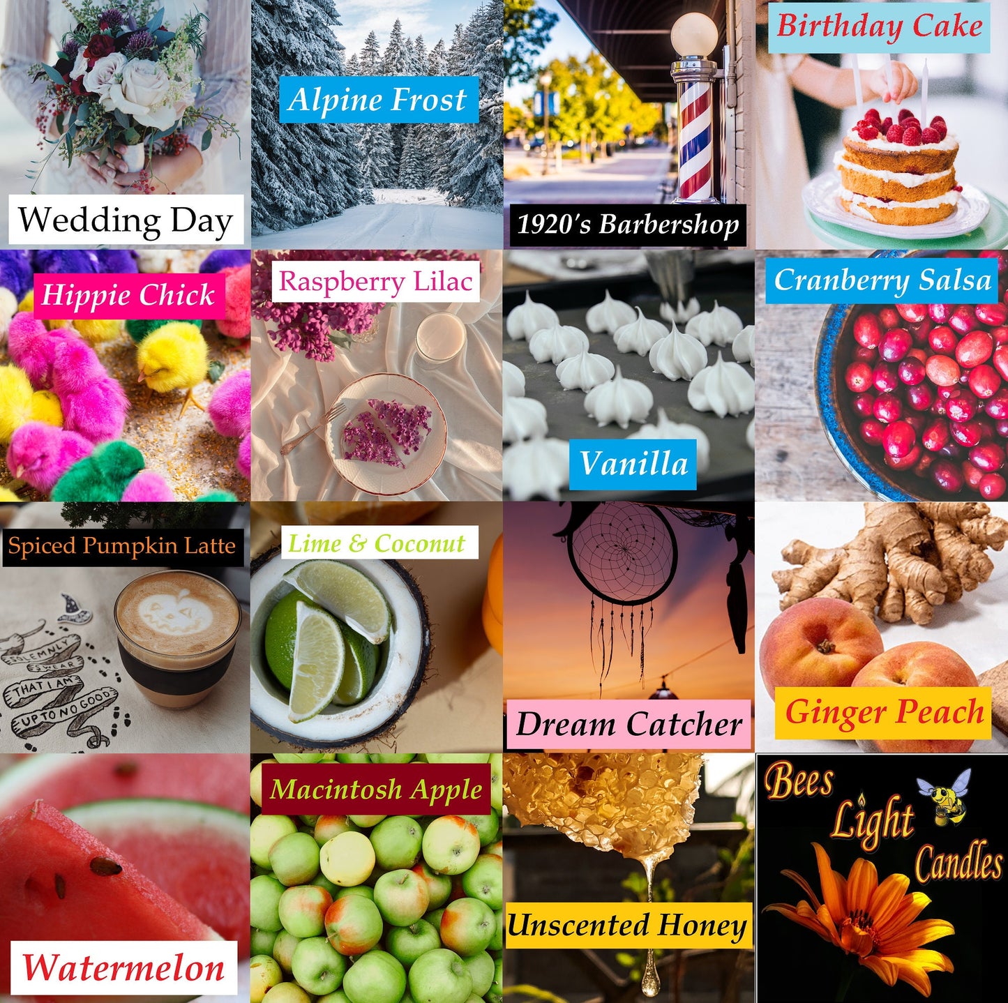 Handmade Scented Beeswax Tealights