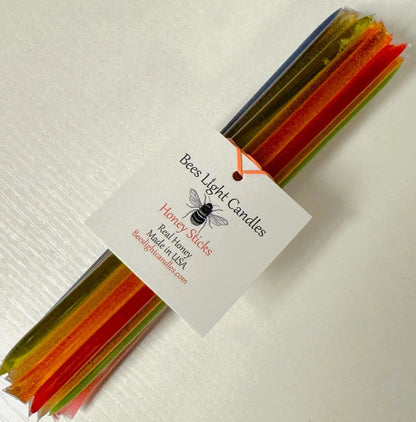 Honey Sticks 100% Flavored Honey USA MADE