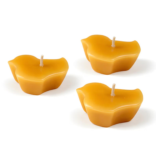 Floating Duck Beeswax Candle