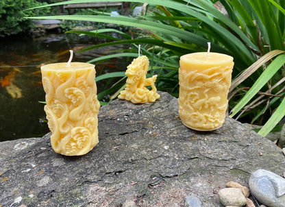 Mystic Beeswax Candle Set