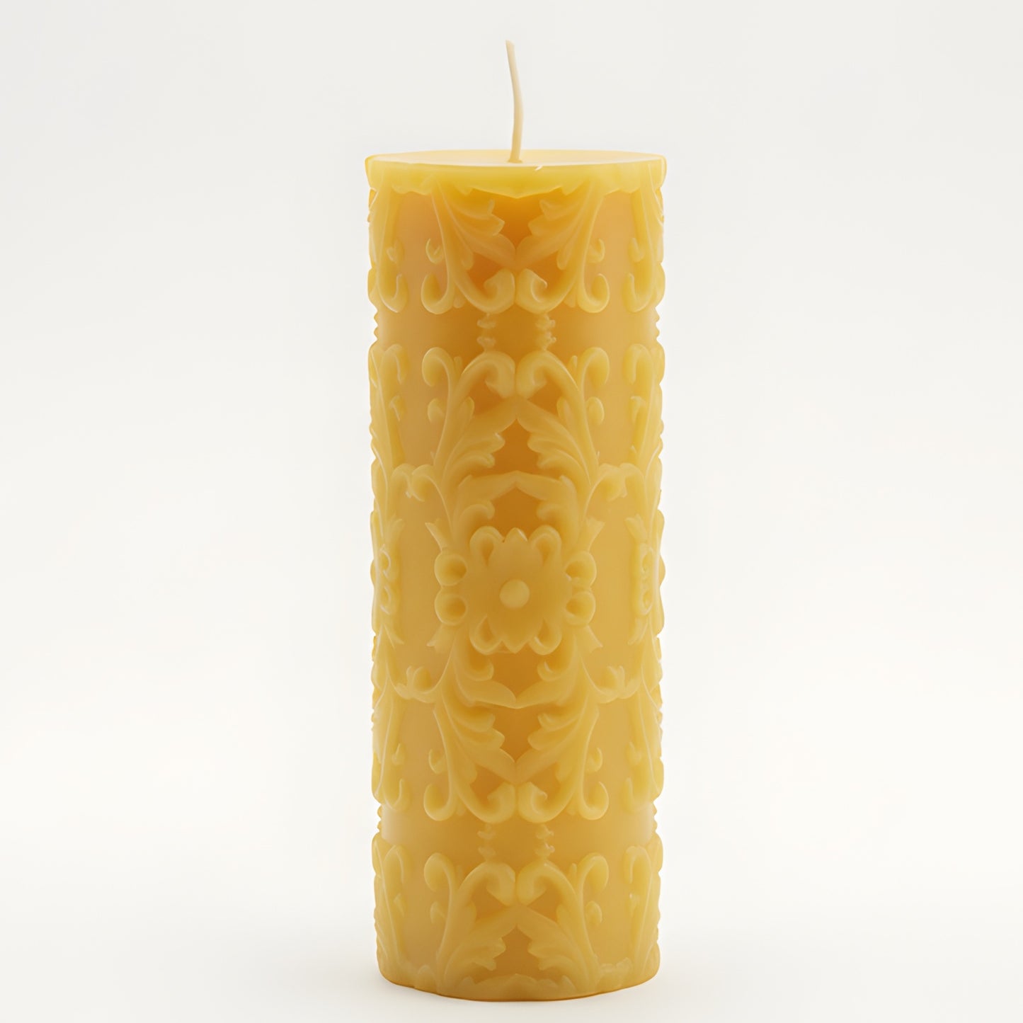 French Country Beeswax Pillar Candle