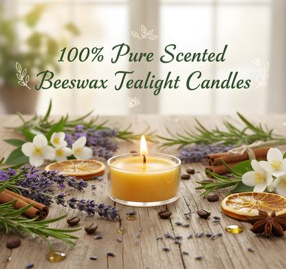Handmade Scented Beeswax Tealights
