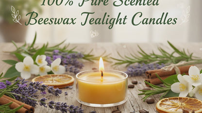 Handmade Scented Beeswax Tealights
