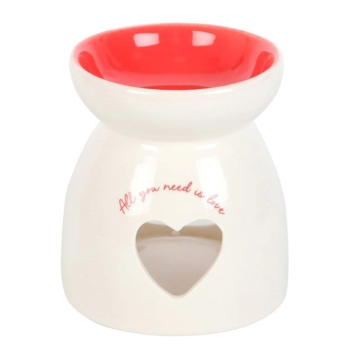 Valentine's Day Heart Oil Burner and Wax Warmer