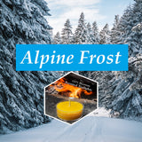 Alpine Frost Scented Beeswax Candles - Bees Light Candles
