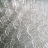 250 Clear Tealight Cups / Tea Light Candle Holders Polycarbonate - Bees Light Candles