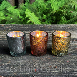 Designer Mercury Candle Holders - Bees Light Candles