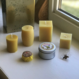Honeycomb Beeswax Candle Gift Box - Bees Light Candles