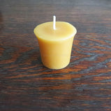 All Natural Beeswax Votive 25 Pack - Bees Light Candles
