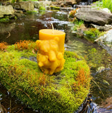 Beeswax Animal Pillar Candles / Bear / Horse / Whale / Elk / Wolf / Elephant / Collection - Bees Light Candles
