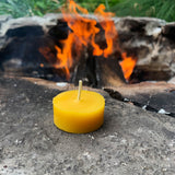 Beeswax Tealight Candle Refills / Without Cups BULK - Bees Light Candles