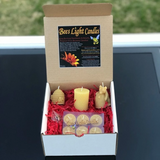 Save the Bees Beeswax Candle Gift Box - Bees Light Candles