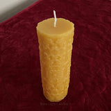 French Country Pillar - Bees Light Candles