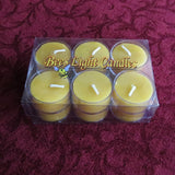 Scented Beeswax Tealights BULK / Made with 100% Natural Beeswax - Bees Light Candles