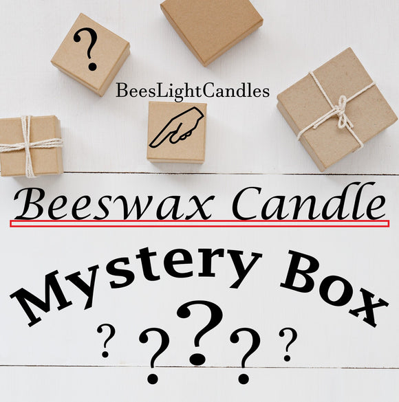 Mystery Beeswax Candle Box - Bees Light Candles